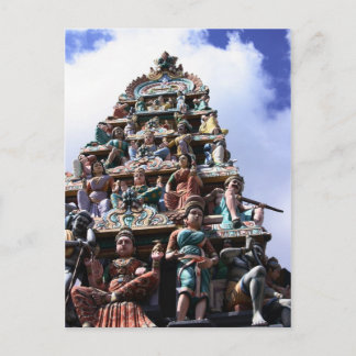 Cartão Postal Templo Hindu