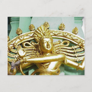 Cartão Postal Templo Hindu Chettiar, Singapura 1