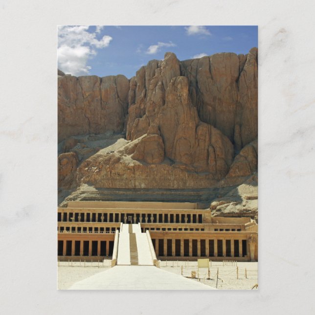 Cartão Postal templo karnak (Frente)