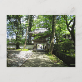 Cartão Postal Templo Natadera: Ishikawa, Japão