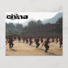 Cartão Postal Templo Shaolin