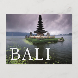Cartão Postal Templo Ulun Danu   Bali, Indonésia
