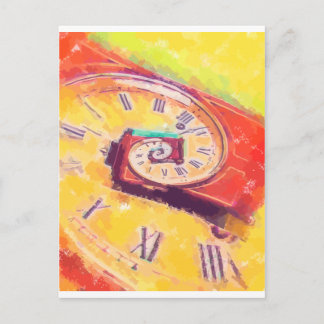 Cartão Postal Tempo contínuo