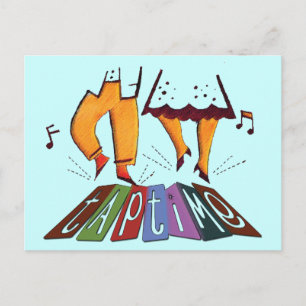 Cartão Postal Tempo de Toque