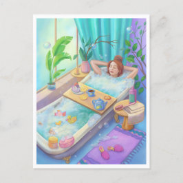 Cartão Postal Tempo para relaxar