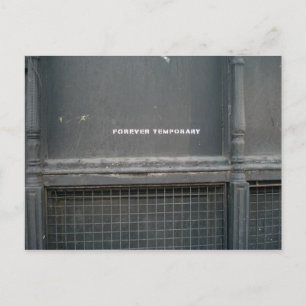 Cartão Postal Temporário para sempre