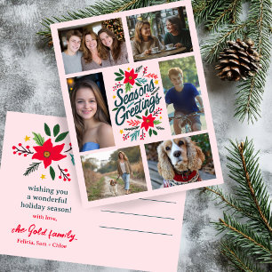 Cartão Postal TEMPORIZAÇÕES CRESCENTES Feriado 6 FOTO DE Natal P