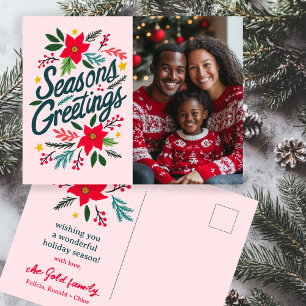Cartão Postal TEMPORIZAÇÕES SEMPRE Feriados de Natal FOTO PERSON