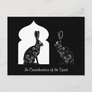 CARTÃO POSTAL TENDO EM CONTA O ESPÍRITO