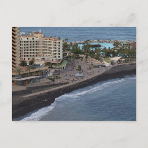 Cartão postal Tenerife Coastline, Ilhas Canárias