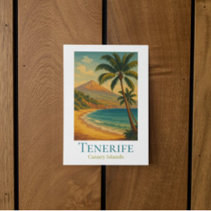 Cartão Postal Tenerife Ilhas Canárias Monte Teide Ilha Espanhola