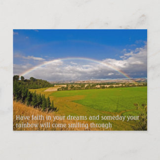 Cartão Postal Tenha fé em seus sonhos