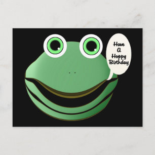 Cartão Postal Tenha Um Aniversário Coelho