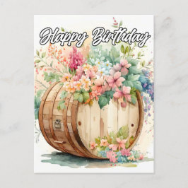 Cartão Postal Tenha um feliz aniversário