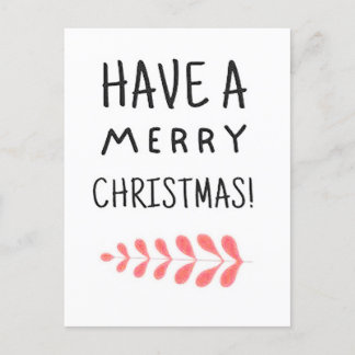 Cartão Postal Tenha um Natal casado!