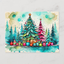 Cartão Postal Tenham Um Feliz Natal A Todos