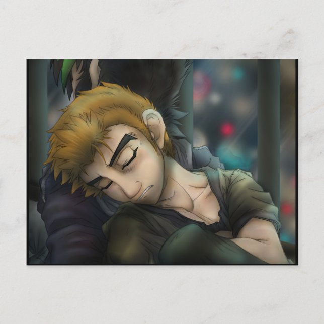 Cartão postal Tenho suas Costas (Frente)