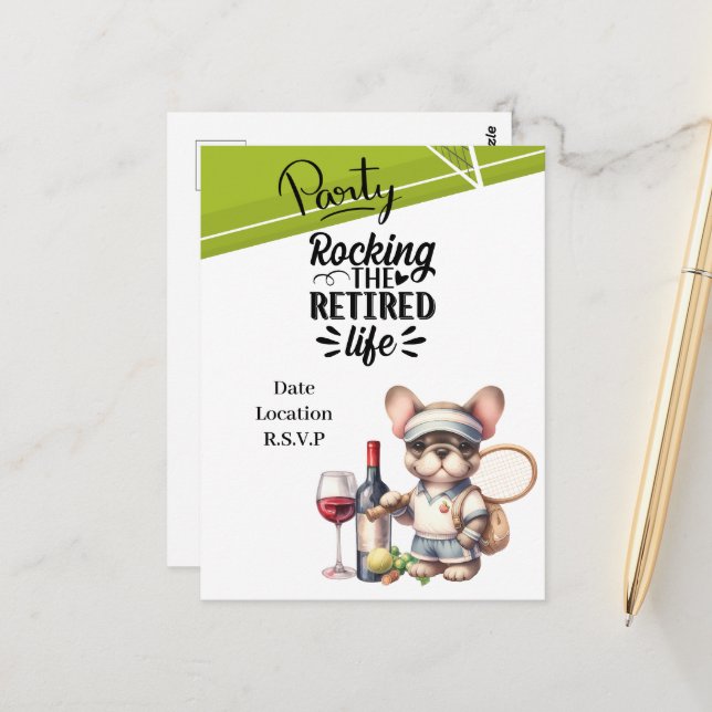 Cartão Postal Tênis (Frente/Verso In Situ)