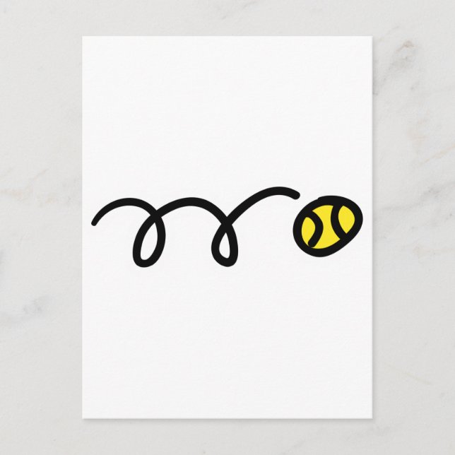 Cartão Postal Tênis (Frente)