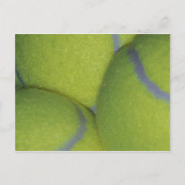 Cartão Postal Tênis Balls