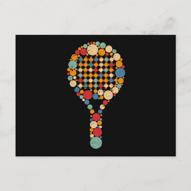 Cartão Postal Tênis de remo (Frente)