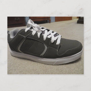 Cartão Postal Tênis de Skate Cinza