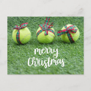 Cartão Postal Tênis Natal com Tênis e presentes Postca