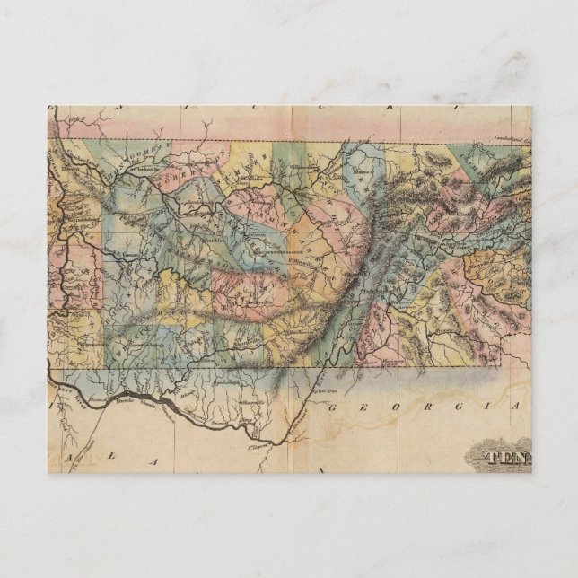 Cartão Postal Tennessee 7 (Frente)