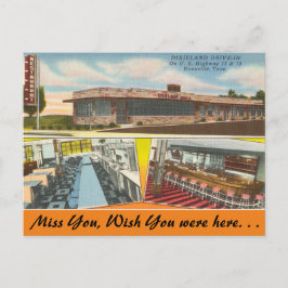 Cartão Postal Tennessee, Dixieland Drive-In, Knoxville