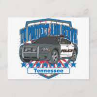 Tennessee para proteger e servir carro esquadrão d