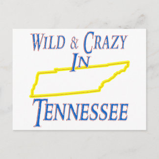 Cartão Postal Tennessee - Wild e Crazy