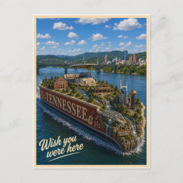 Cartão Postal Tennessee | Wish You Were Here | Série de Estados