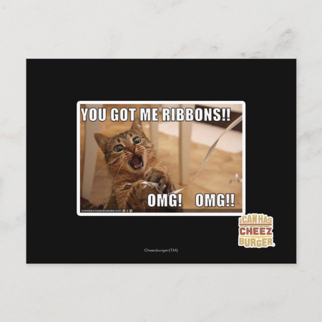 Cartão Postal Tens-me fitas! (Frente)