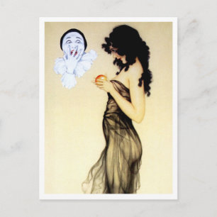 Cartão Postal Tentação - da Série Amor de Pierrot