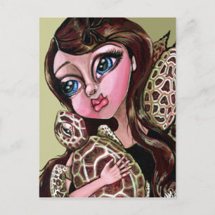 Cartão Postal Tente um Cartaz de Turtlness