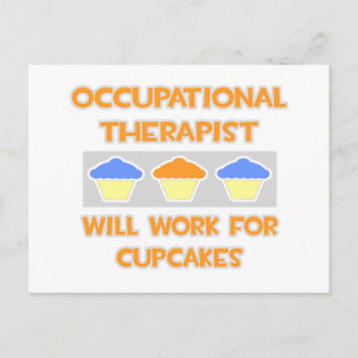 Cartão Postal Terapêutica Occopo ... Trabalhará Para Cupcakes