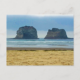 Cartão Postal Terapia de Praia Pacífica Vista do Oceano