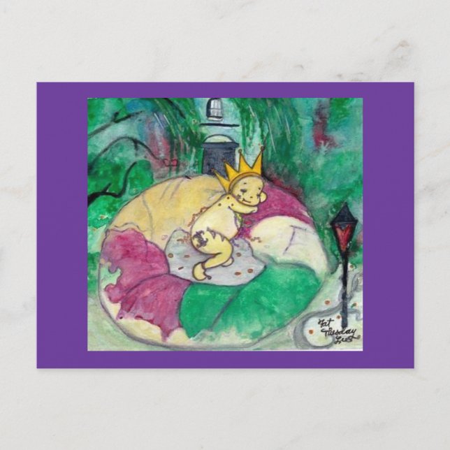 Cartão Postal Terça-feira gorda (Frente)