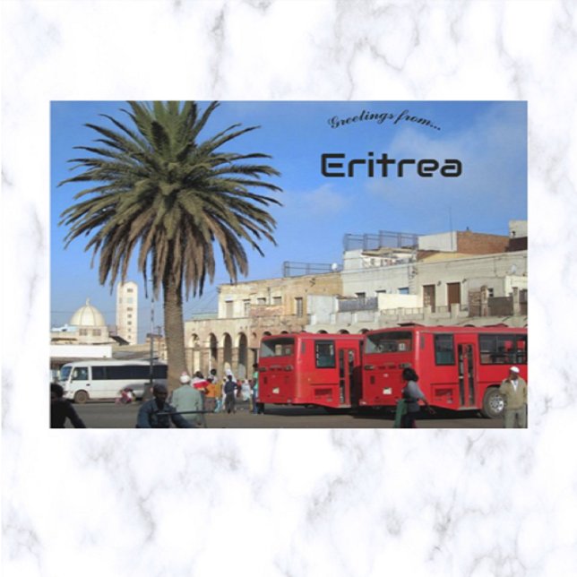 Cartão Postal Terminal de Ônibus de Asmara Eritreia (Criador carregado)