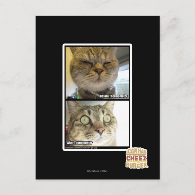 Cartão Postal Termômetro (Frente)