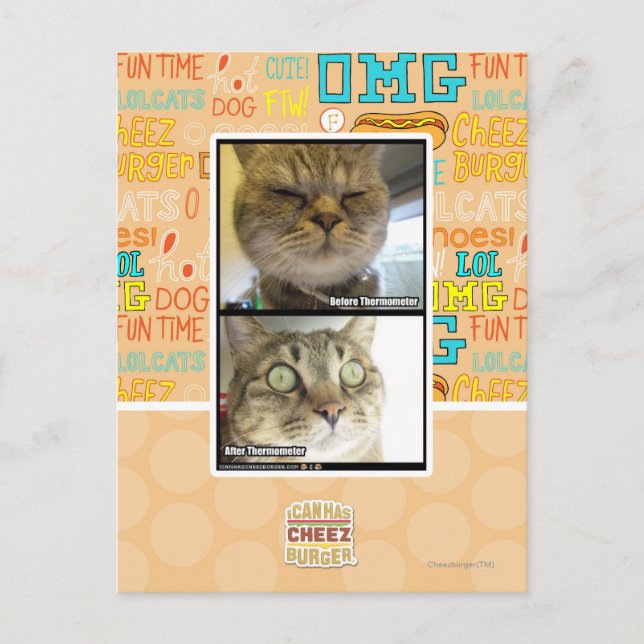 Cartão Postal Termômetro (Frente)