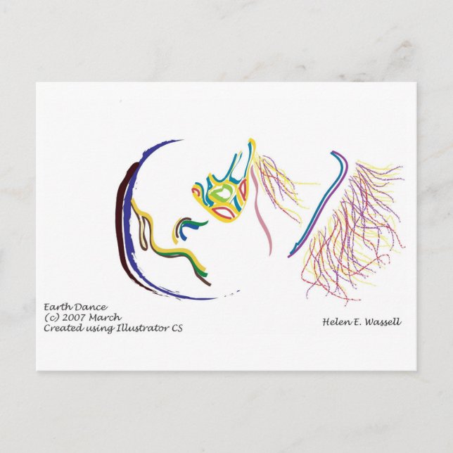 Cartão Postal terra (Frente)