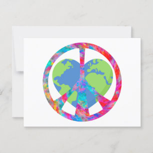 Cartão Postal Terra Amorosa e Pacífica