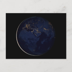 Cartão Postal Terra Cheia Com Luzes da Cidade