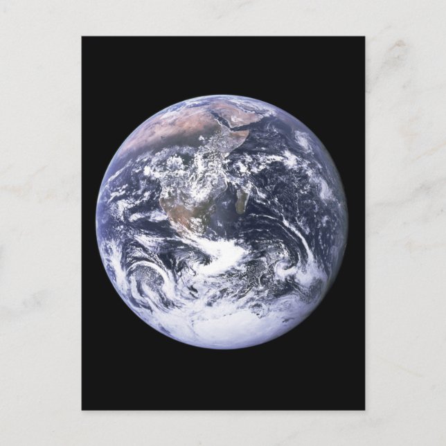 Cartão Postal Terra da Apolo 17 (Frente)