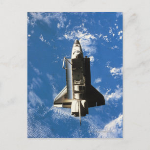 Cartão Postal Terra de órbita 2 do vaivém espacial