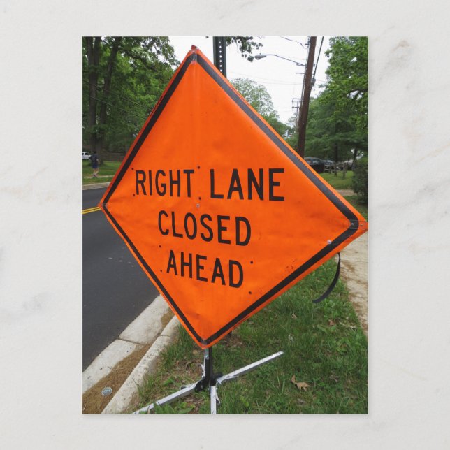 Cartão Postal Terra Direita Fechada (Frente)