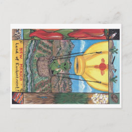 Cartão Postal "Terra do Encantamento" Cartaz do Novo México
