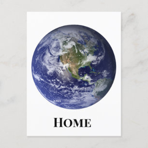 Cartão Postal Terra do Espaço, Marble Azul pela NASA