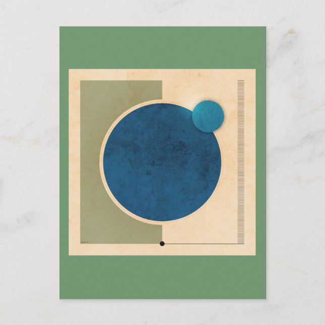 Cartão Postal Terra e Lua (Frente)